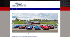 Desktop Screenshot of cobra-owners.ch
